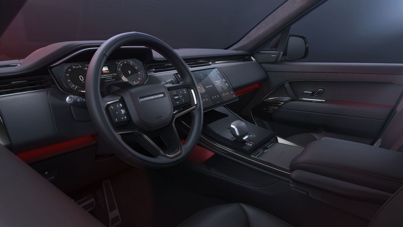RANGE ROVER SPORT BATTERSEA EDITION DASH 150426