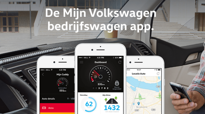 Mijn Volkswagen Bedrijfswagens App