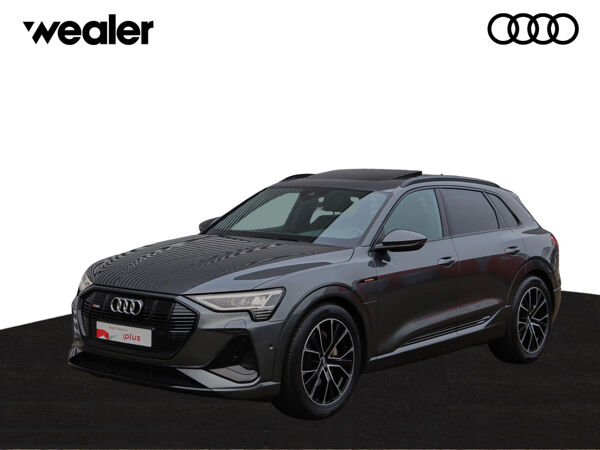 Audi e-tron e-tron 50 quattro Launch edition Black 71 kWh | Climate Control | S-Line | Navigatie | ACC | Achteruitrij Camera | Elektrische Stoelen Incl. Memory |