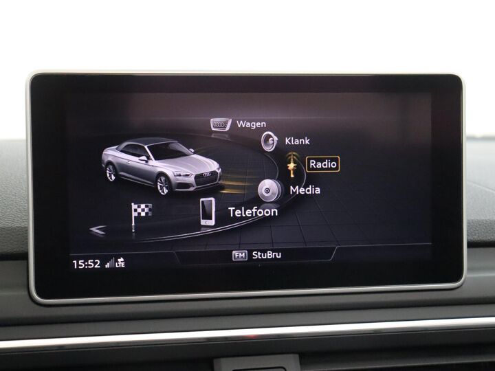 Audi A5 Cabriolet 2.0 TFSI Launch Edition | 190 PK | Automaat | Lichtmetalen Velgen 19” | S-Line Exterieur | Leder-Alcantara bekleding | Nek verwarming |
