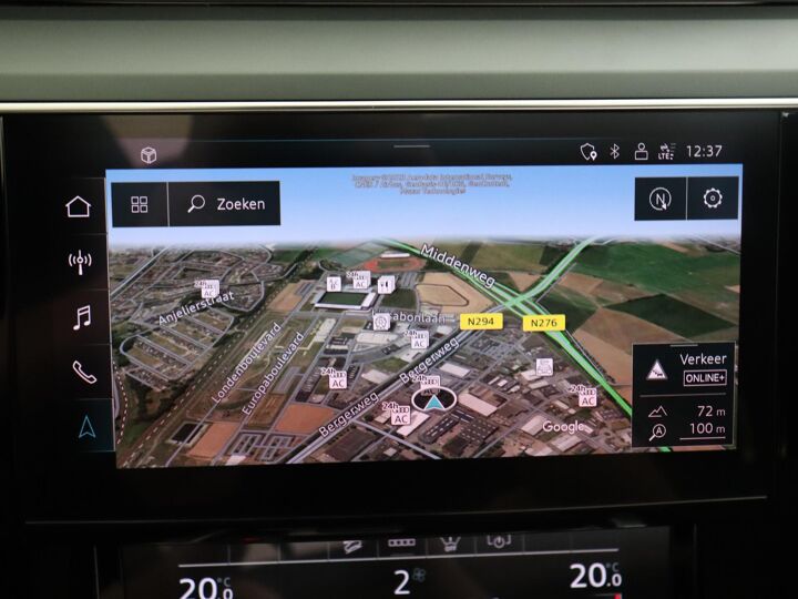 Audi e-tron 50 quattro S edition 71 kWh | 313 PK | Automaat | 360 Camera | Navigatie | Panoramadak | DAB | Stoelverwarming |