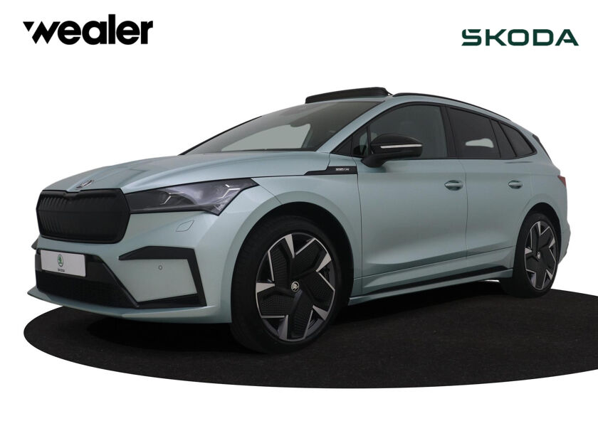 Škoda Enyaq iV 80 Sportline 12% bijtelling | Warmtepomp | Panoramadak | LM 21" | Navigatie
