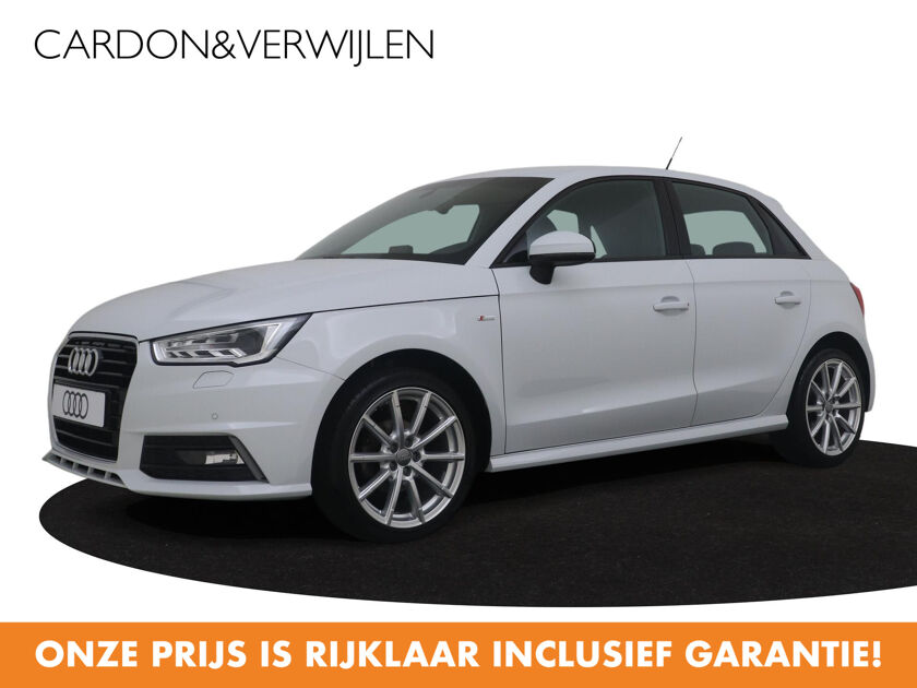 Audi A1 Sportback 1.0 TFSI Sport S line Edition S-line in- en exterieur, ECC, PDC voor en achter, Spiegels elektrisch inklapbaar.