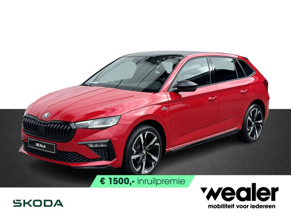 Škoda Scala Monte Carlo 1.0 TSI 115 pk Panoramadak | Navigatie | Camera | Apple Carplay/Android Auto | Lichtmetalen velgen 18" | Climate conrol |