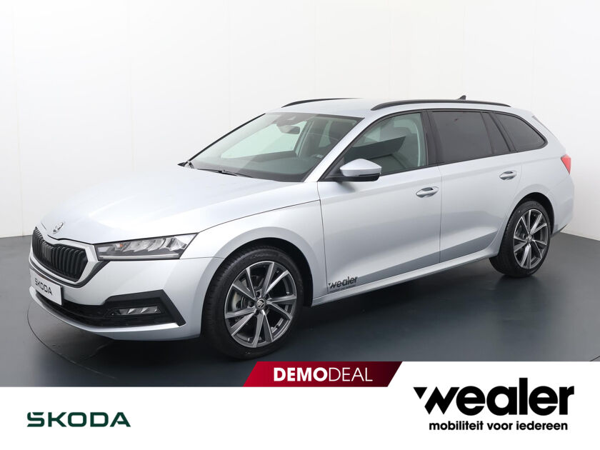 Škoda Octavia Combi 1.0 TSI 110 pk Ambition Navigatie | Apple Carplay/Android Auto | Climate Control | Cruise Control | 18" Lichtmetalen velgen |