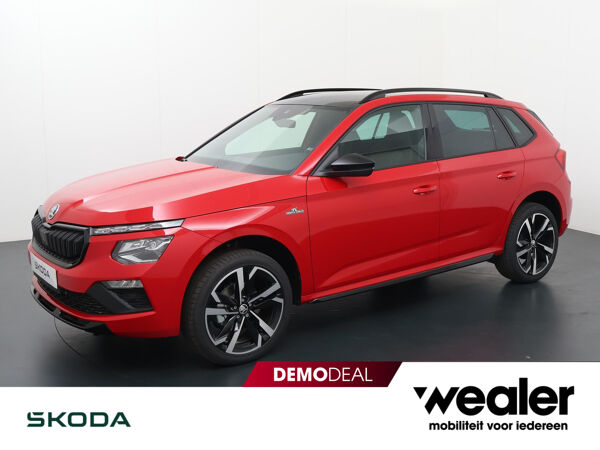 Škoda Kamiq Monte Carlo 1.0 TSI 115 pk | Panoramadak | Cruise control adaptief | Navigatie | 18" lichtmetalen velgen | Apple Carplay/Android Auto |