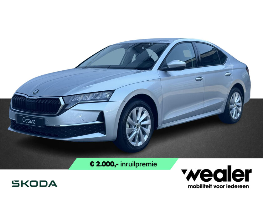 Škoda Octavia First Edition 1.5 TSI m-HEV 115 pk DSG | Automaat | Navigatie | Adaptieve cruise control | Apple Carplay/Android Auto | 17" lichtmetalen velgen |