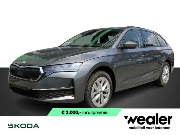 Škoda Octavia combi First Edition 1.5 TSI m-HEV 115 pk DSG | Automaat | Navigatie | Adaptieve cruise control | Apple Carplay/Android Auto | 17" lichtmetalen velgen |