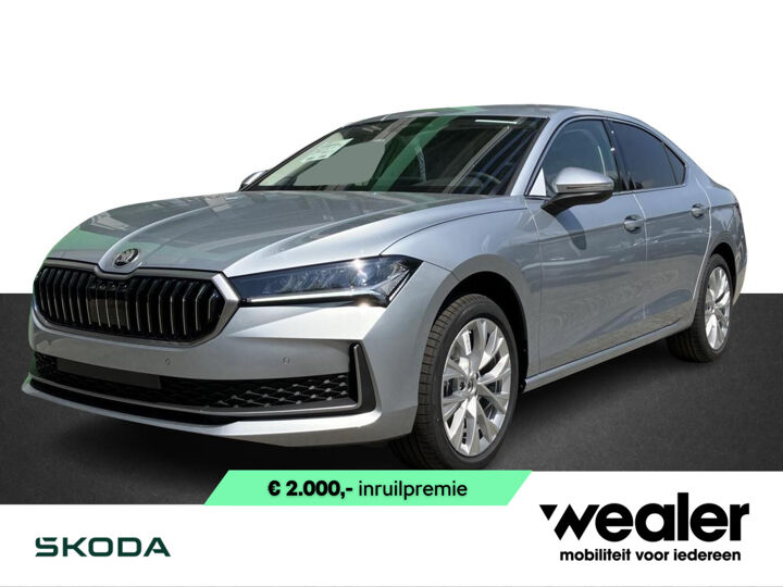 Škoda Superb First Edition 1.5 TSI m-HEV 150 pk DSG | Automaat | Elektrische achterklep | Navigatie | Adaptieve cruise control | 18'' Lichtmetalen velgen | Camera |