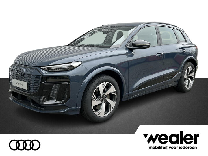 Audi Q6 e-tron S Edition (B1)  e-tron perf 225kW/306pk 100Kwh Hat Audi Q6 e-tron S Edition e-tron perf 225kW/306pk 100Kwh | Luchtvering | Stuurwielverwarming | Stoelverwarming achter | 360 Camera