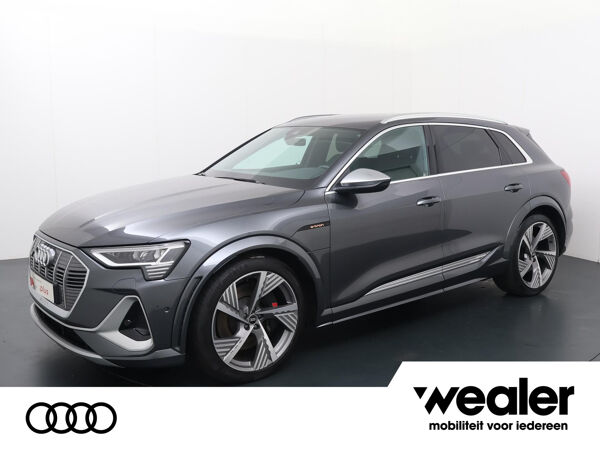 Audi e-tron S quattro 95 kWh ( 503 PK | Trekhaak | S Line | half lederen bekleding | Lichtmetalen velgen 20"|