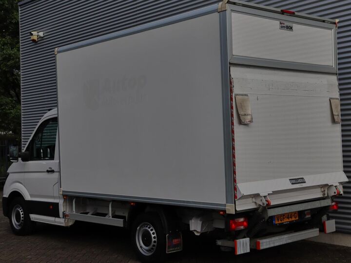 Volkswagen Bedrijfswagens Crafter 35 2.0 TDI L3 Trendline | Automaat | 177 PK | Citybox Meubelbak + Laadlift 750kg + Zijdeur rechts | Airconditioning | Cruise control | Radio + Bleutooth | Comfortstoel bestuurder + Bijrijdersstoel | Achteruitrijcamera