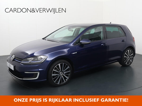 Volkswagen e-Golf e-Golf | 136 PK | Automaat | Navigatie | Cruisecontrol | Stoelverwarming |