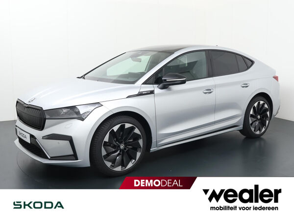 Škoda Enyaq Coupé 60 Sportline 180 pk | Panodak | Carplay | Navi | 21" | 395 km actieradius |