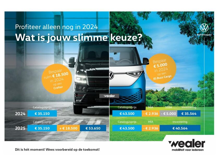 Volkswagen Bedrijfswagens Crafter 35 2.0 TDI L3 DC Trendline | 140 PK | Automaat | Cruise Control | DAB| Navigatie