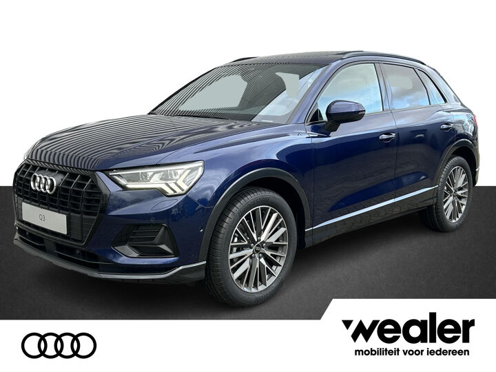 Audi Q3 Advanced edition 35 TFSI 110 kW / 150 pk S tronic | Bruin Leer |  Panoramadak | Comfortsleutel | Lichtpakket plus | Ambient light |