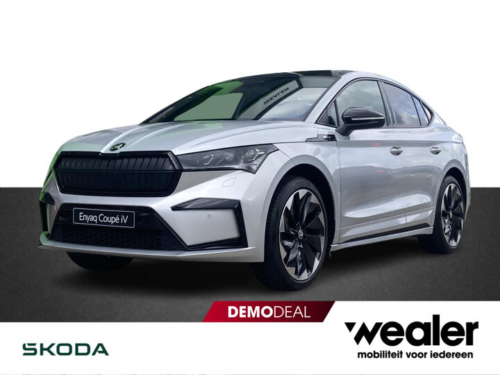 Škoda Enyaq Coupé 60 Sportline 180 pk | Panodak | Carplay | Navi | 21" | 395 km actieradius |