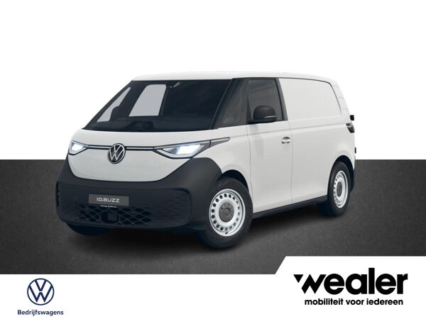 Volkswagen Bedrijfswagens ID. Buzz Cargo Economy Business Elektromotor 210 kW (286 pk) 2988 Volkswagen Bedrijfswagens ID. Buzz Cargo Economy Business Elektromotor 150 kW (204 pk) 2988 mm Elektrische aandrijving R