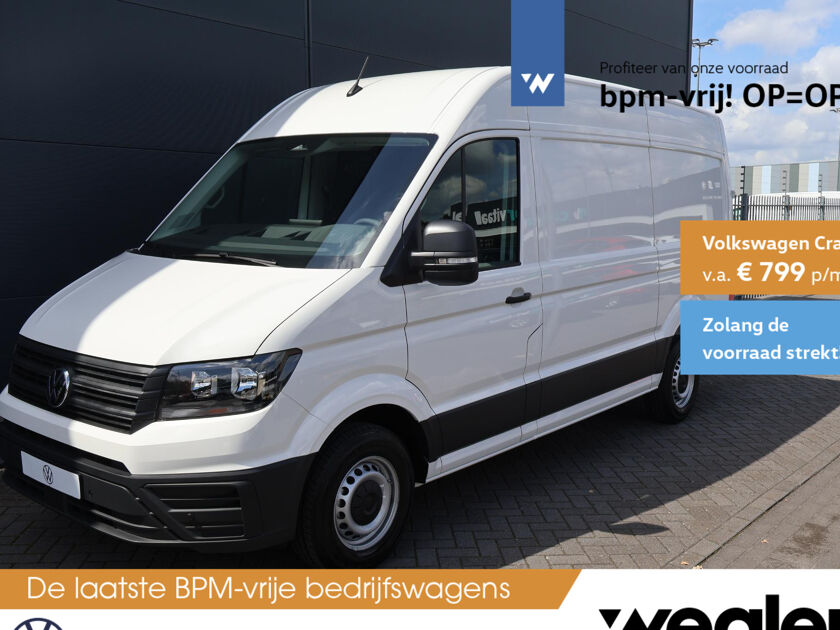 Volkswagen Bedrijfswagens Crafter Trendline L3 2.0 TDI EU6 103 kW (140 pk) GVW 3.5T  WB 3640 MM 6 versn. Han