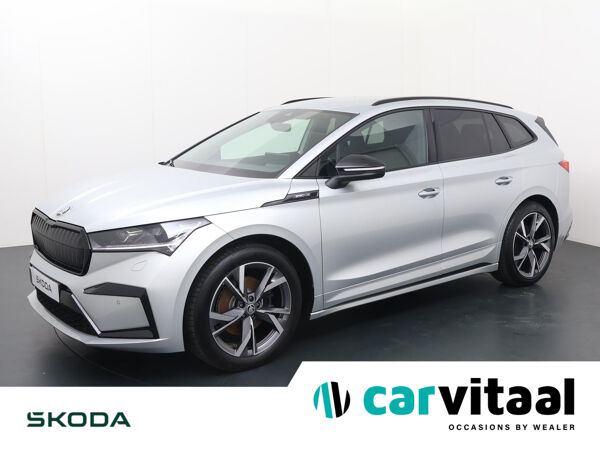 Škoda Enyaq iV 80 Sportline 204 pk | Navigatie | Adaptive Cruise Control | Stoelverwarming | 20" Lichtmetalen velgen |