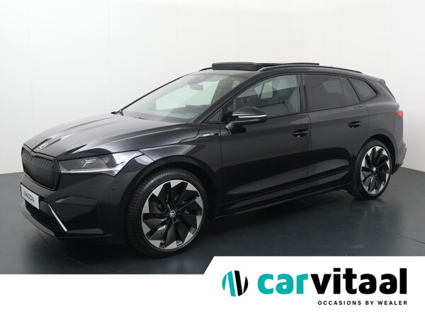 Škoda Enyaq iV 80 Sportline 204 pk | 536 km actieradius | Panoramadak | Adaptive Cruise Control | Stoelverwarming | 21" Lichtmetalen velgen |