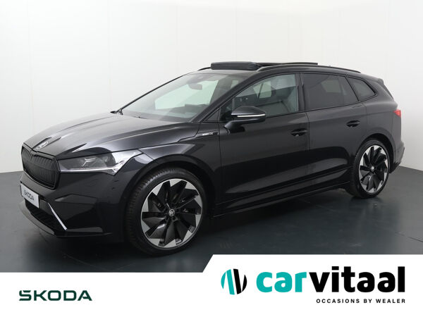 Škoda Enyaq iV 80 Sportline 204 pk | 536 km actieradius | Panoramadak | Adaptive Cruise Control | Stoelverwarming | 21" Lichtmetalen velgen |