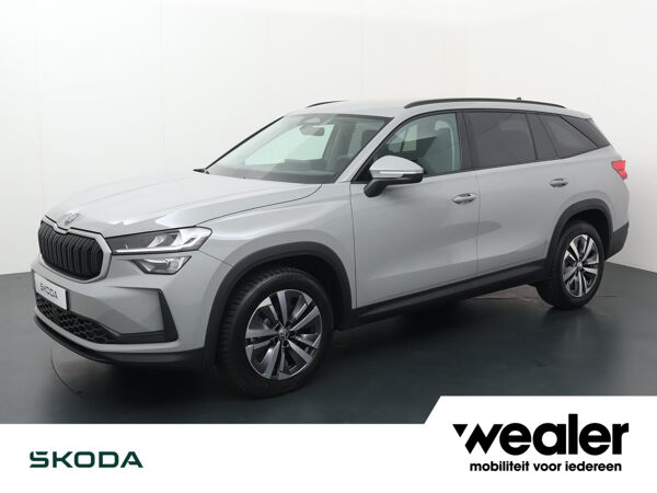 Škoda Kodiaq Business Edition 1.5 TSI m-HEV 150 pk DSG | Automaat | Trekhaak | Leder | Steel Grey | Getint Glas |