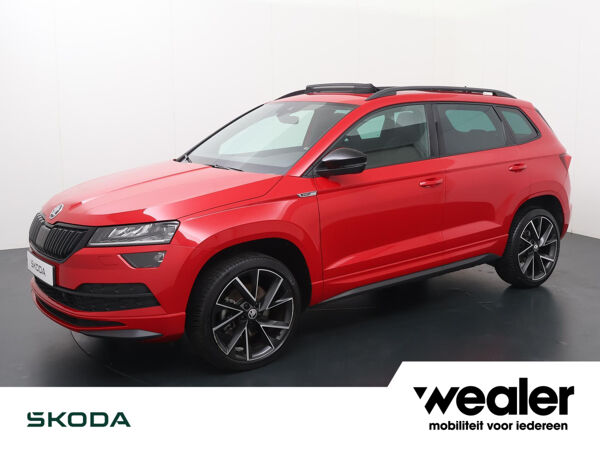 Škoda Karoq 1.5 TSI ACT Sportline Business | 150 PK | Panoramadak | Navigatiesysteem | Lichtmetalen velgen 19"|