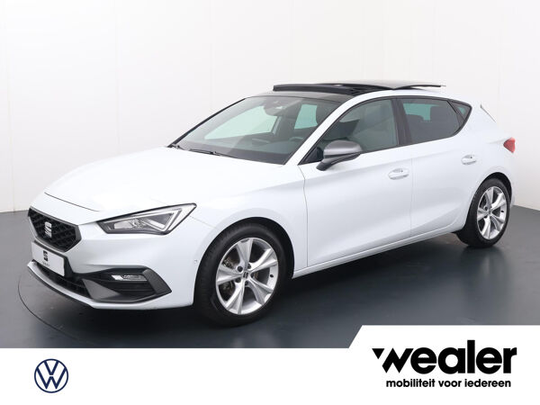 SEAT Leon 1.5 eTSI FR Launch Edition | 150 PK | Automaat | Parkeersensoren | Adaptive-Cruisecontrol | App-Connect | Panoramadak | Trekhaak wegklapbaar