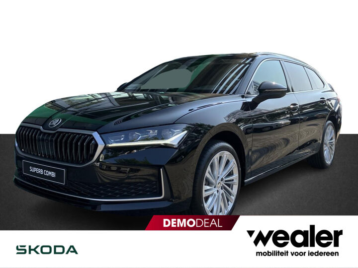 Škoda Superb Combi First Edition 1.5 TSI 150 PK DSG | Automaat | Panorama Dak | Navigatie | Adaptieve cruise control | 19'' Lichtmetalen velgen | Camera |