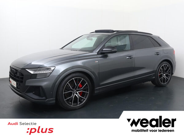 Audi Q8 60 TFSI e quattro Pro Line S Competition | 462 PK | Luchtvering | Panoramadak | Lichtmetalen velgen 22 "| Head-up display |