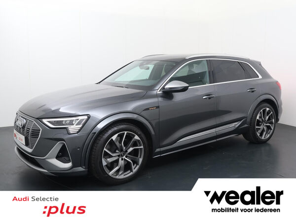 Audi e-tron S quattro 95 kWh ( 503 PK | Trekhaak | S Line | half lederen bekleding | Lichtmetalen velgen 20"|