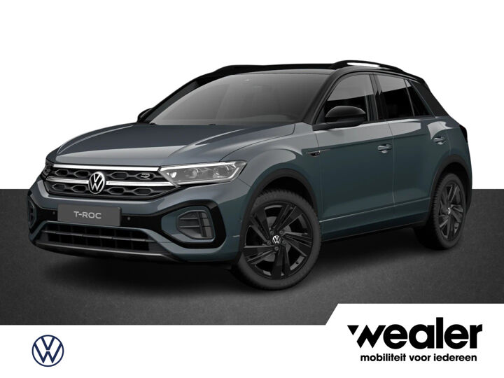 Volkswagen T-Roc R-Line Business 1.5 110 kW / 150 pk TSI SUV 7 vers n. DSG | Black Style | LED Matrix | Panoramadak | Elektr. achterklep |