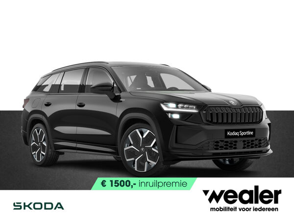 Škoda Kodiaq Sportline Business 1.5 TSI PHEV 204 DSG | Automaat | Panorama-dak | Trekhaak | Head-up | 20" lichtmetalen velgen |