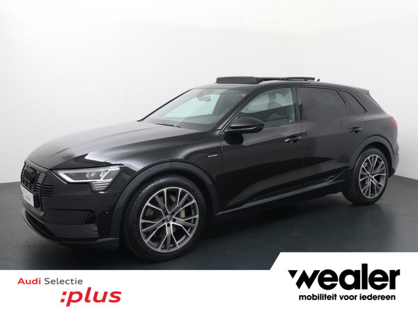 Audi e-tron e-tron 55 quattro advanced 95 kWh | 408 PK | Panoramadak | Lichtmetalen velgen 20"| Sportstoelen |