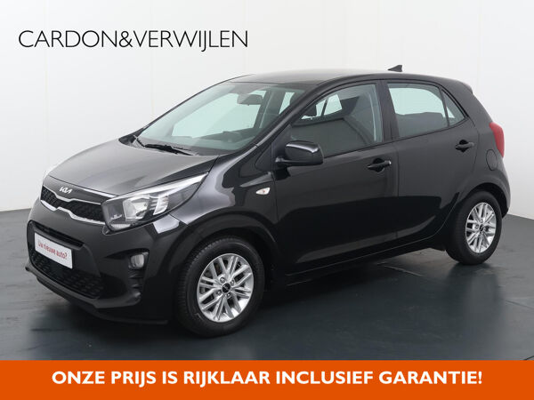 Kia Picanto 1.0 DPi DynamicLine | Airco | Apple Carplay / Android Auto | Automatische verlichting | Bluetooth | Cruise Control | Elektrisch bedienbare spiegels | Multifunctioneel stuur | Start/Stop | Spraakbediening | USB | LM 14" |