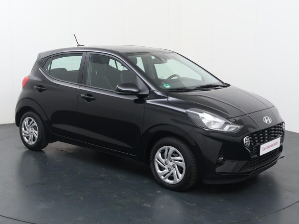 Hyundai i10 1.0 Comfort | 67 PK | Apple CarPlay / Android Auto | Airconditioning | Cruise control | Multifunctioneel stuurwiel | Speedlimiter | Automatische verlichting | Spraakbediening | Dab+ | Bluetooth | Laneassist | Deurvergrendeling | 5-deurs |