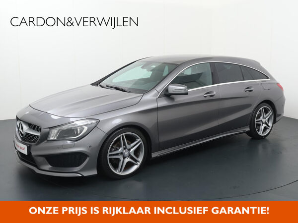 Mercedes-Benz CLA-klasse Shooting Brake 180 Ambition | Automaat | Multifunctioneel stuurwiel | Flippers | Automatische verlichting | Bluetooth | Spraakbediening | Navi FullMap | Parkeersensoren | Dynamic Select | Automatische achterklep | Deurvergrendeling |  Lm18'' |