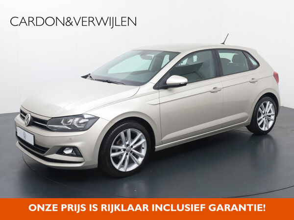 Volkswagen Polo 1.0 TSI Highline | 95 PK | Multifunctioneel stuurwiel | Adaptive Cruise control | Spraakbediening | Automatische verlichting | Spiegelverwarming | Climate | Drivemode | Dab+ | Bluetooth | Navigatie FullMap | Apple Carplay - Androidauto | PDC | Sfeerverlichting | Lm17'' |