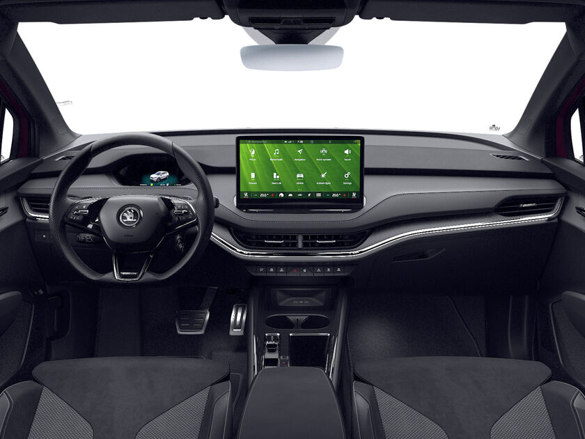 Škoda Enyaq coupé iv Sportline Elektromotor 150 kW / 204 pk SUV 1 versn . Automaat
